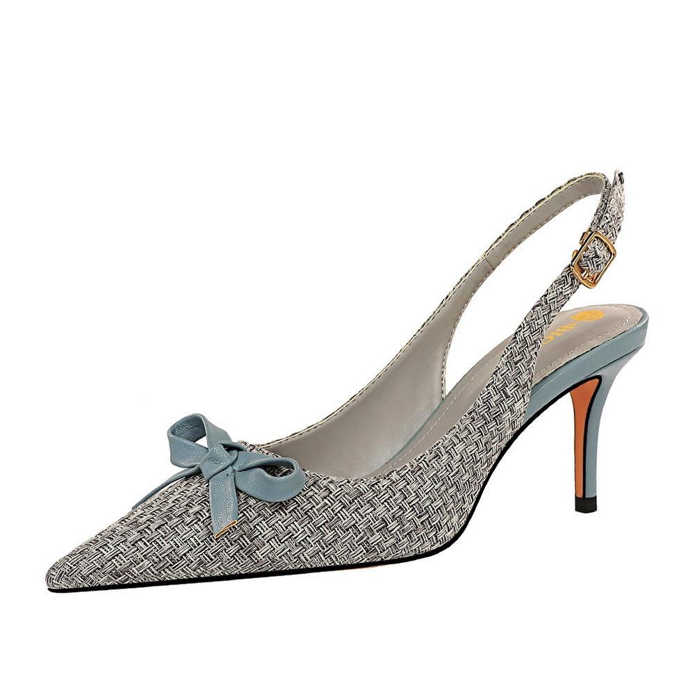 Pointed toe high heels