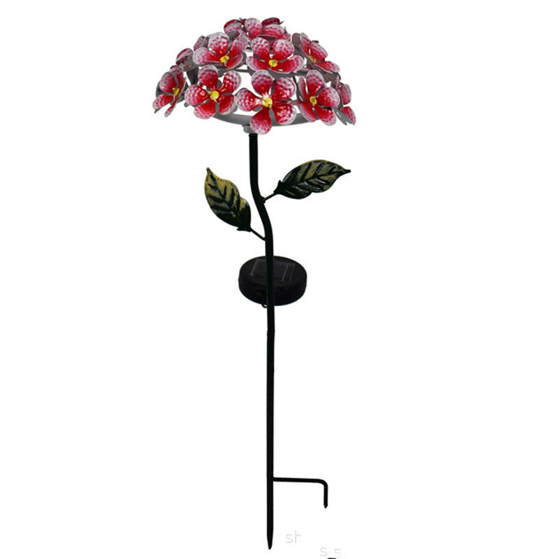 LED solar light waterproof artificial flower
