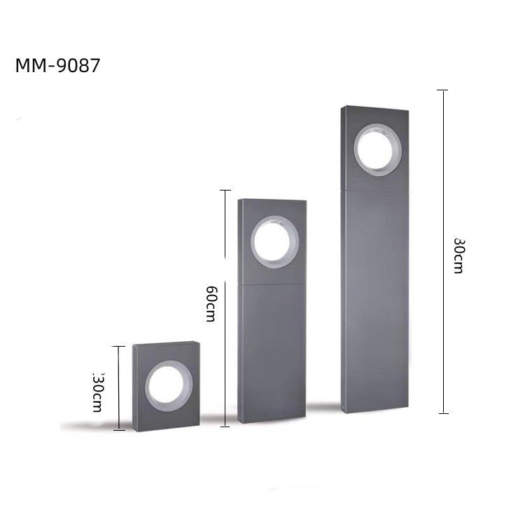 Outdoor aluminum LED lights