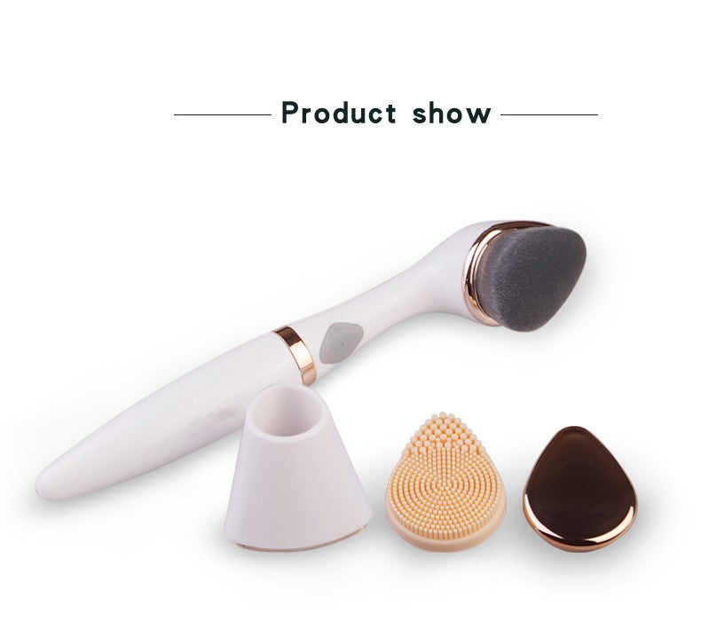 Multifunctional face wash brush