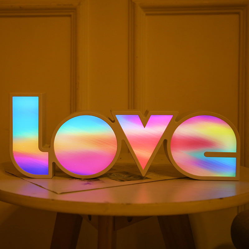 Valentines day gift LED love light