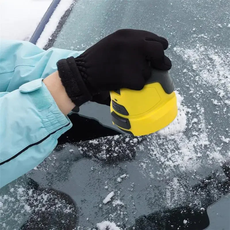 Wireless electric ice scraper