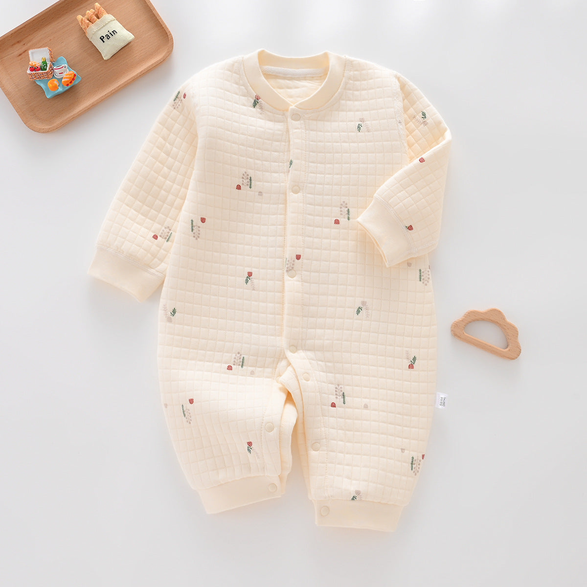 Baby cotton jumpsuit