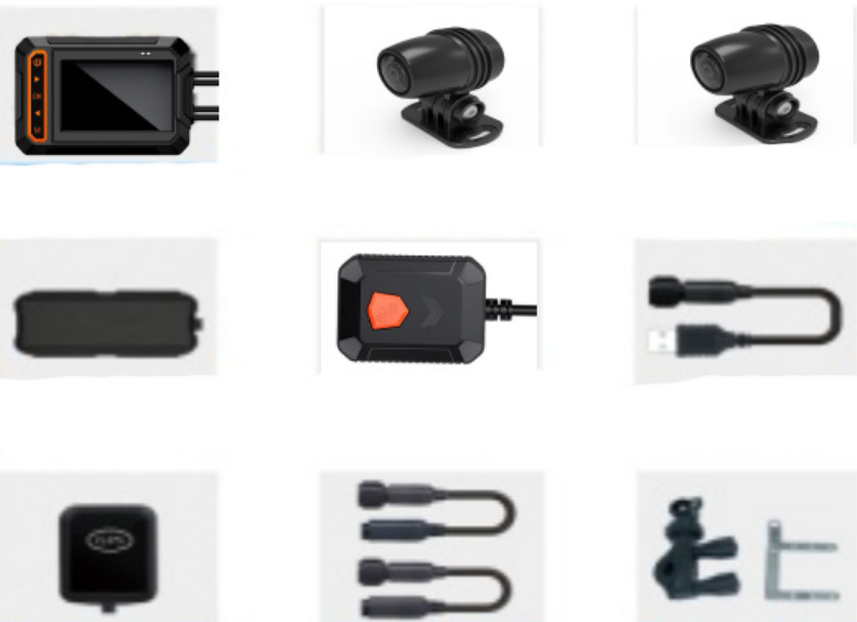 Driving recorder for motorcycle