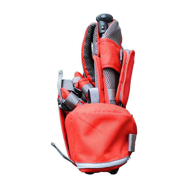 Hiking backpack with baby carrier