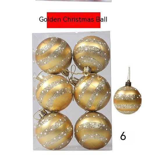 Christmas balls 6 pack