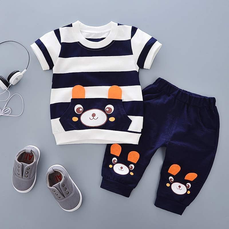 Baby boy summer clothing set