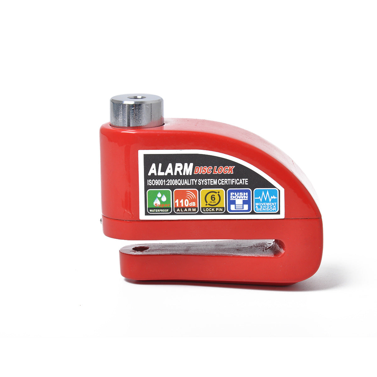 Anti-theft lock for motorcycles