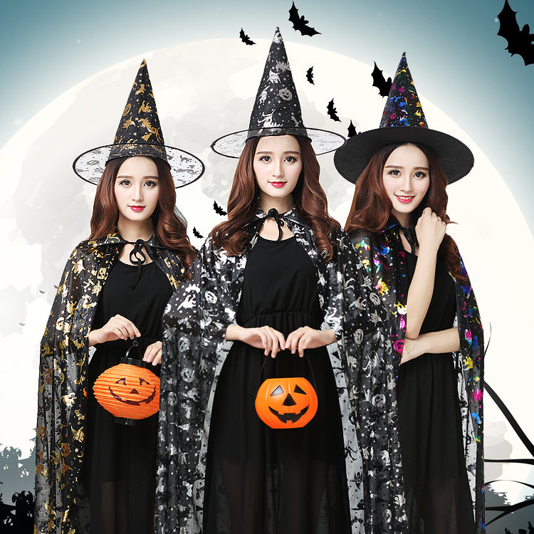 Woman Halloween witch costume set