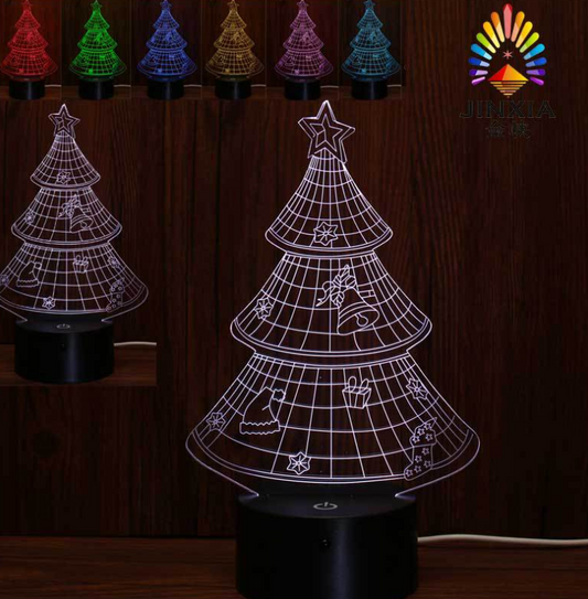 3D Christmas light