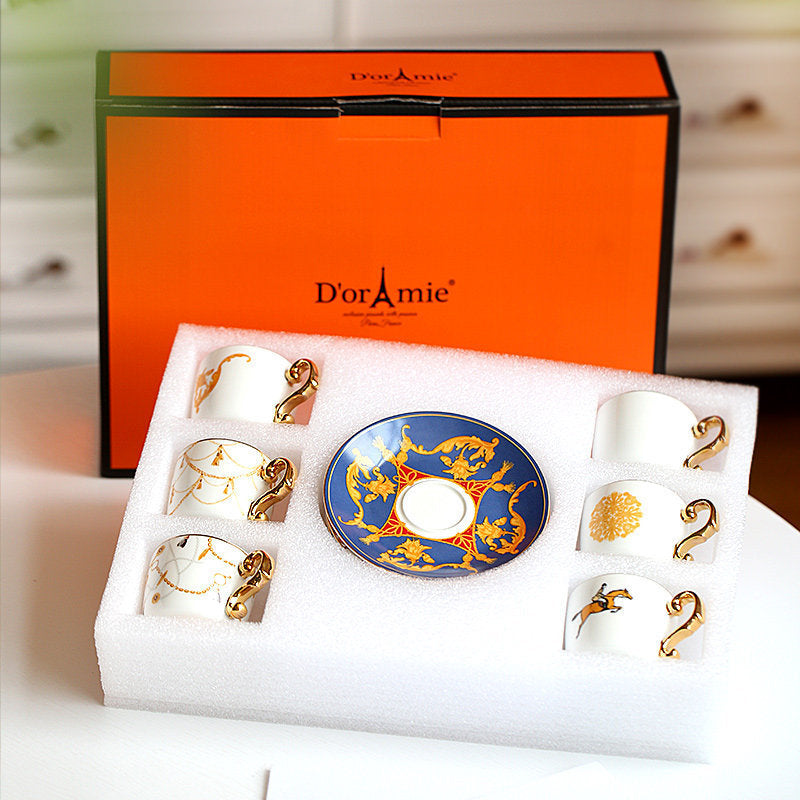 Luxury turkish coffe set