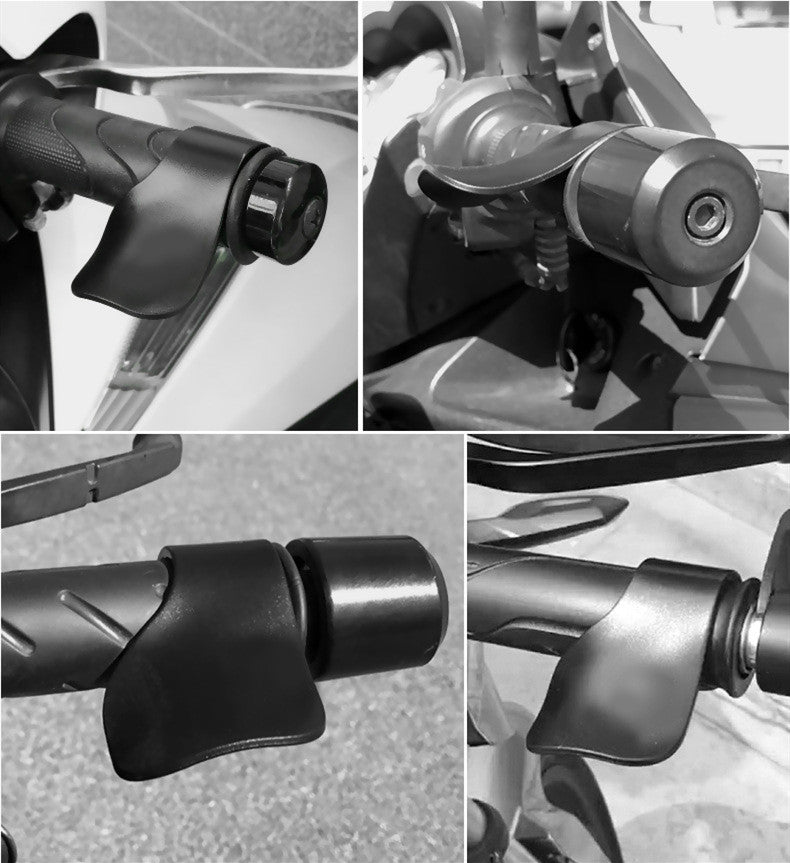Handlebar throttle assist for motorcycles
