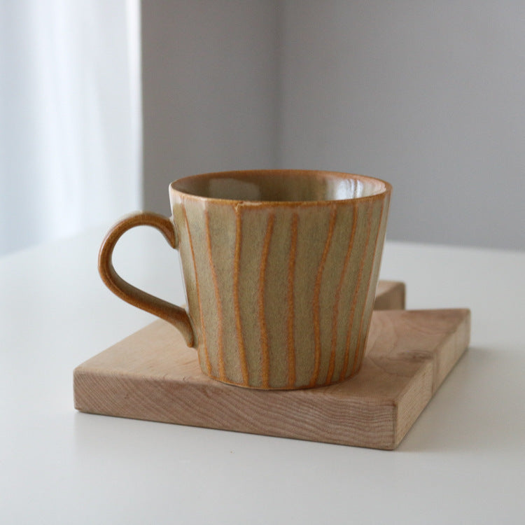 Japanese retro ceramic coffee cup