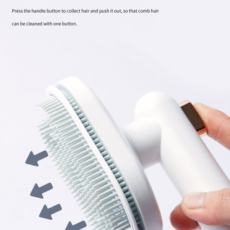 Hair removal comb for pets