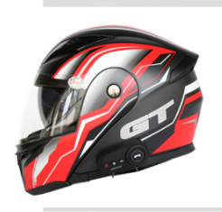 Motorcycle helmet with Bluetooth