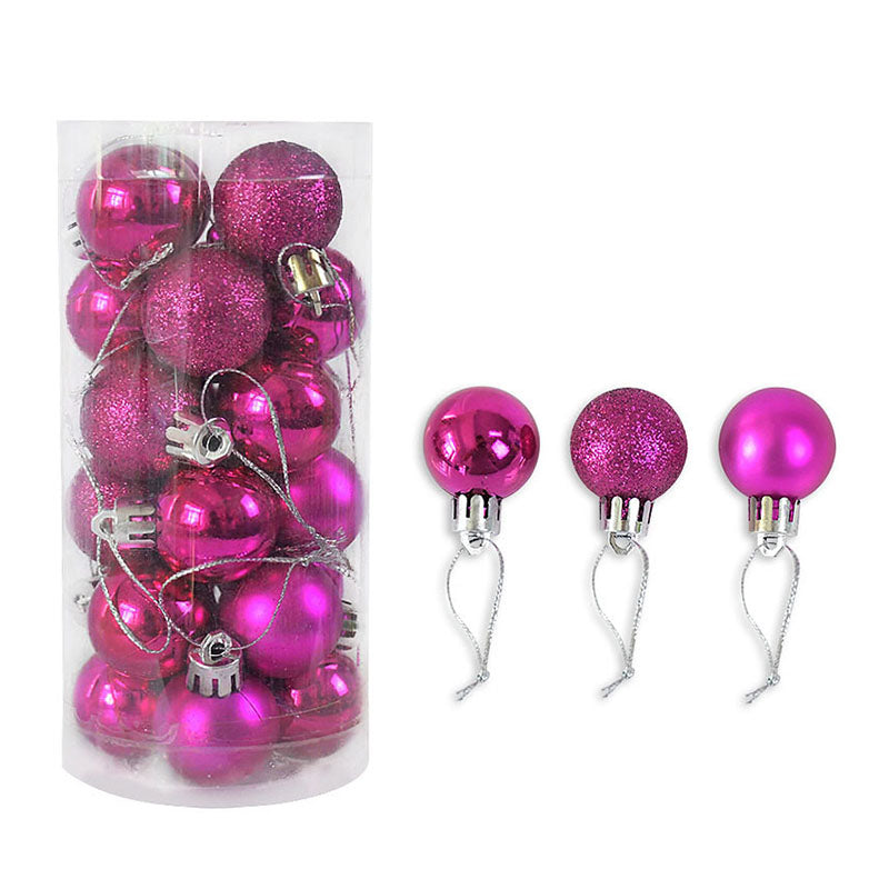 Christmas decoration balls shiny matte