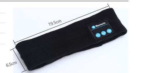 Wireless bluetooth headband