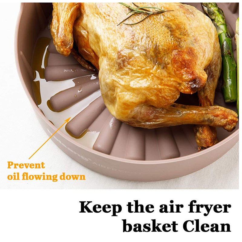 Air fryer silicone bowl