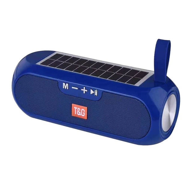 Bluetooth speaker with solar