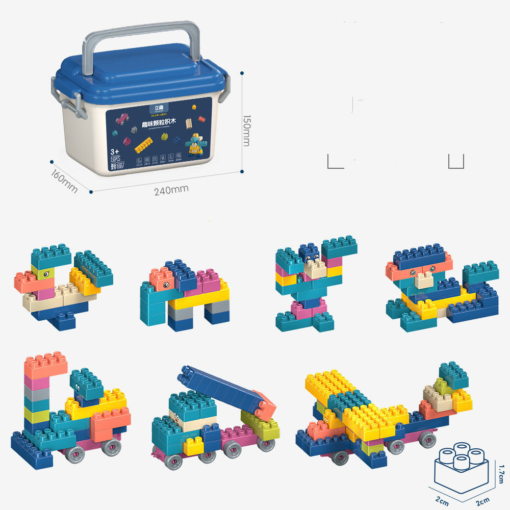 Building blocks table play set