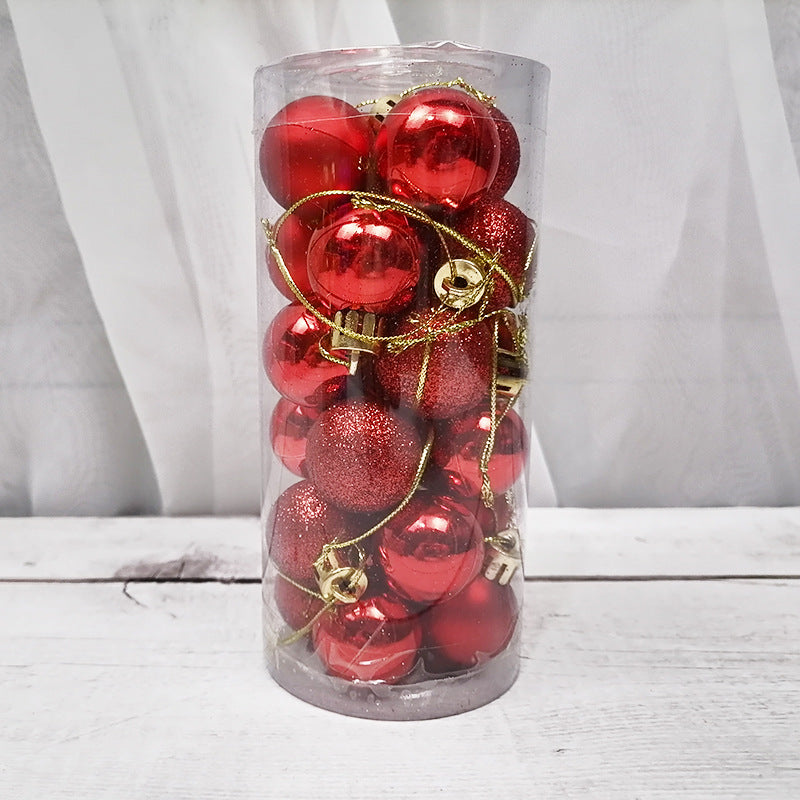 Christmas decoration balls shiny matte