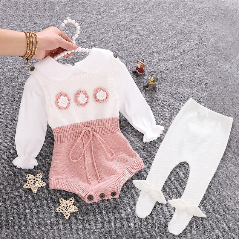 Baby girl summer clothes set