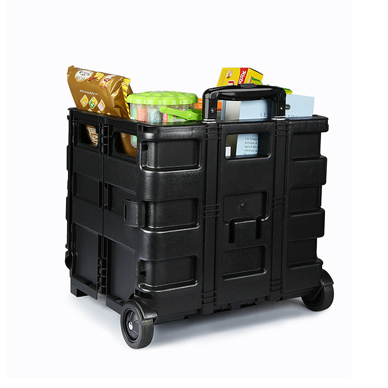 Car trunk organizer trolley