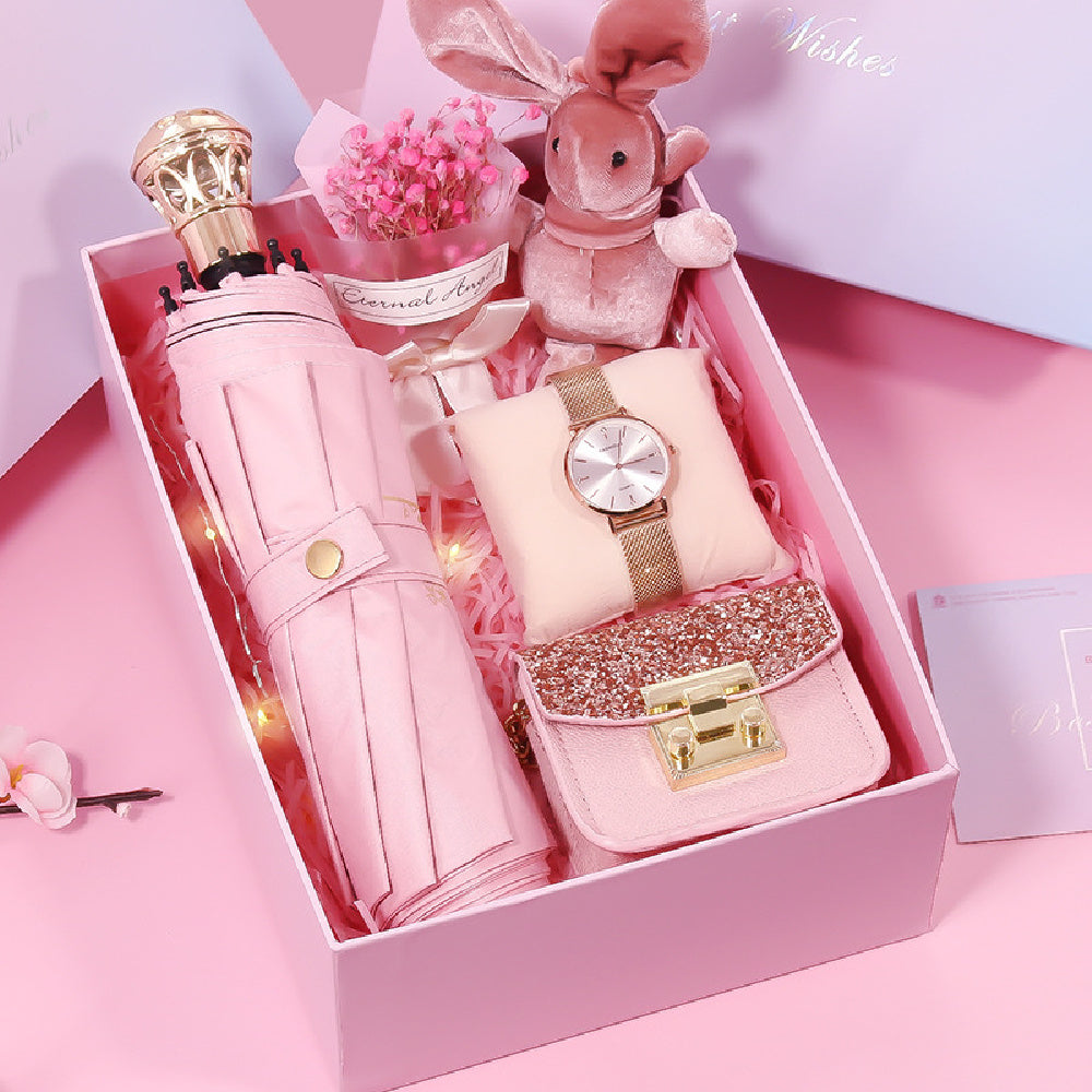 Elegant pink giftset