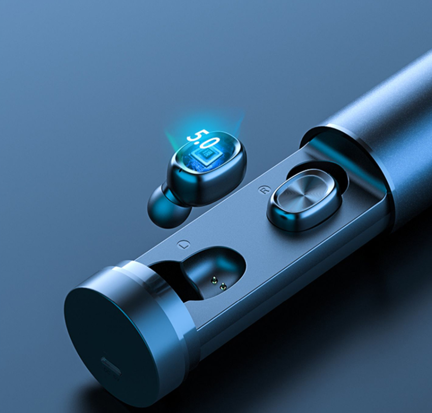 Bluetooth earbuds with 8D surround sound