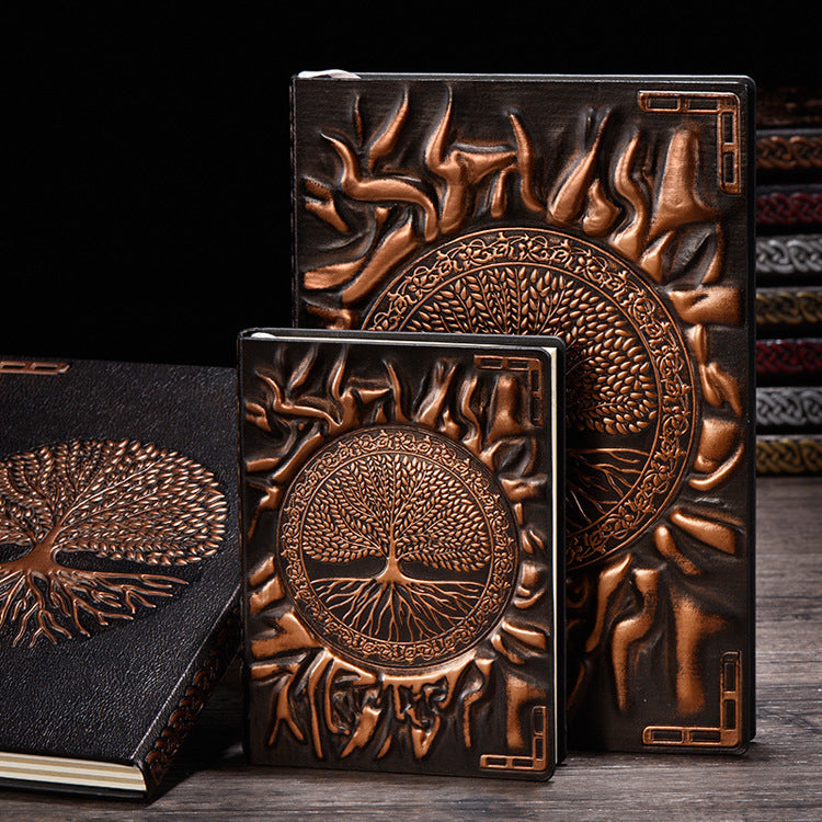 Notebook Tree of Life 3D embossed