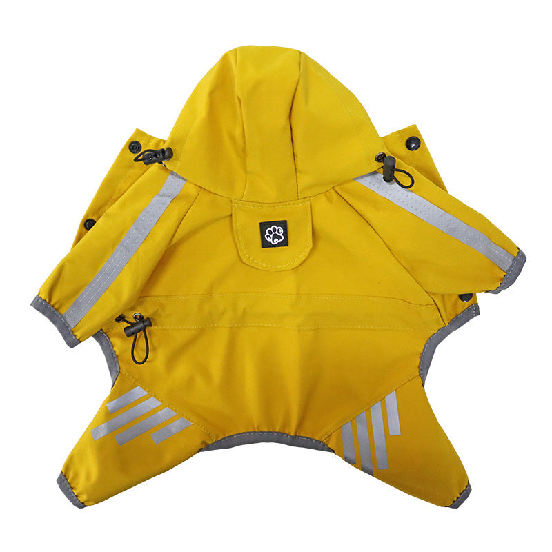 Dog raincoat waterproof breathable