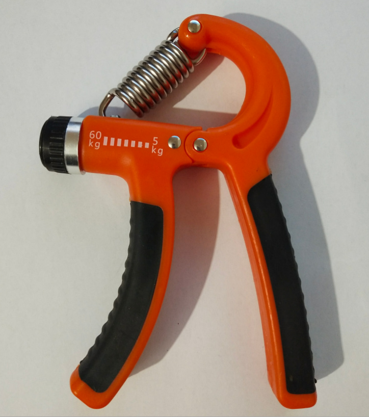 Adjustable hand grip strengthener