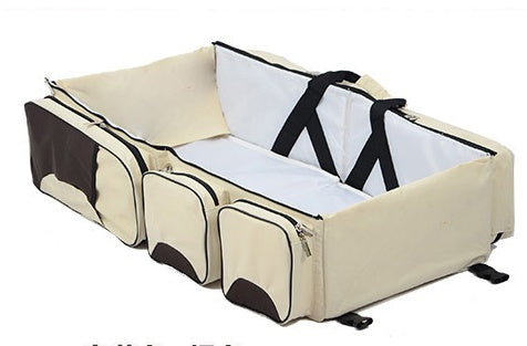 Folding sleeping basket for baby