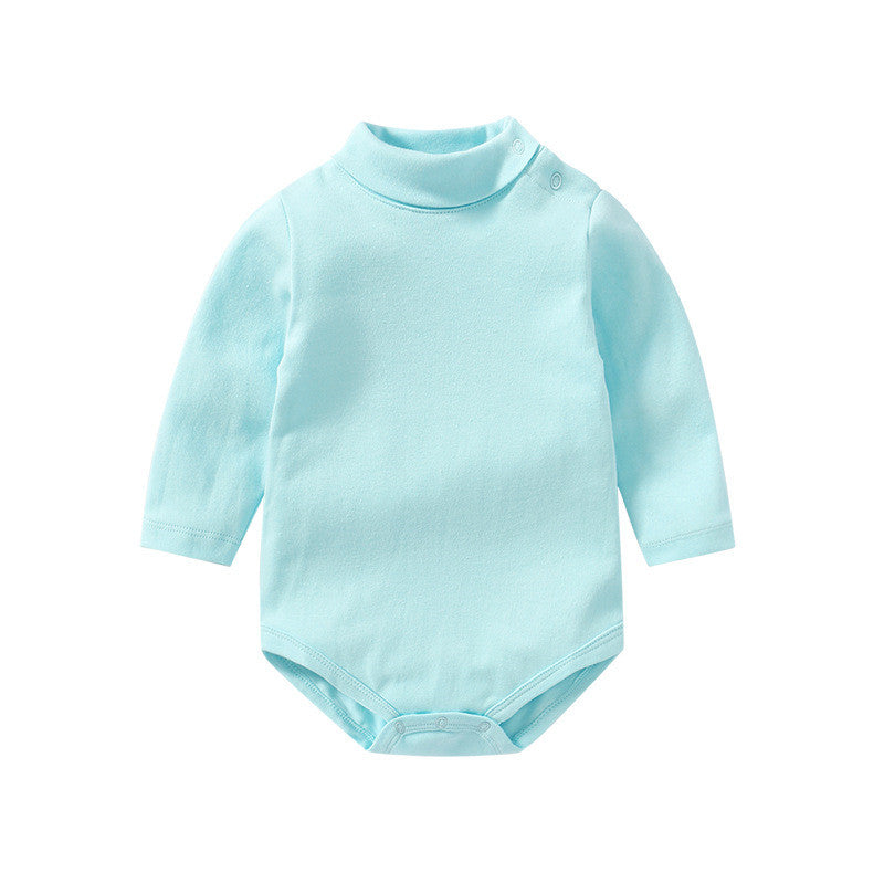 Babybody with polo collar