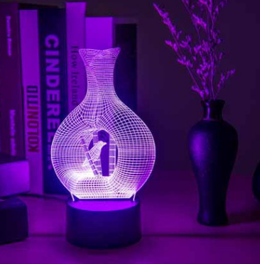 Creative 3D night light
