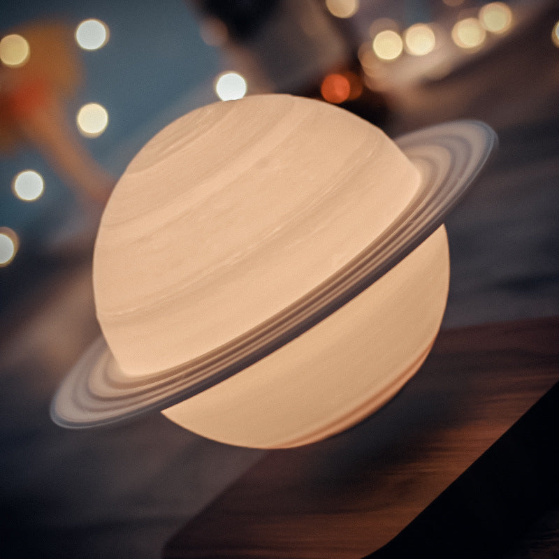 Desk lamp magnetic levitation moon