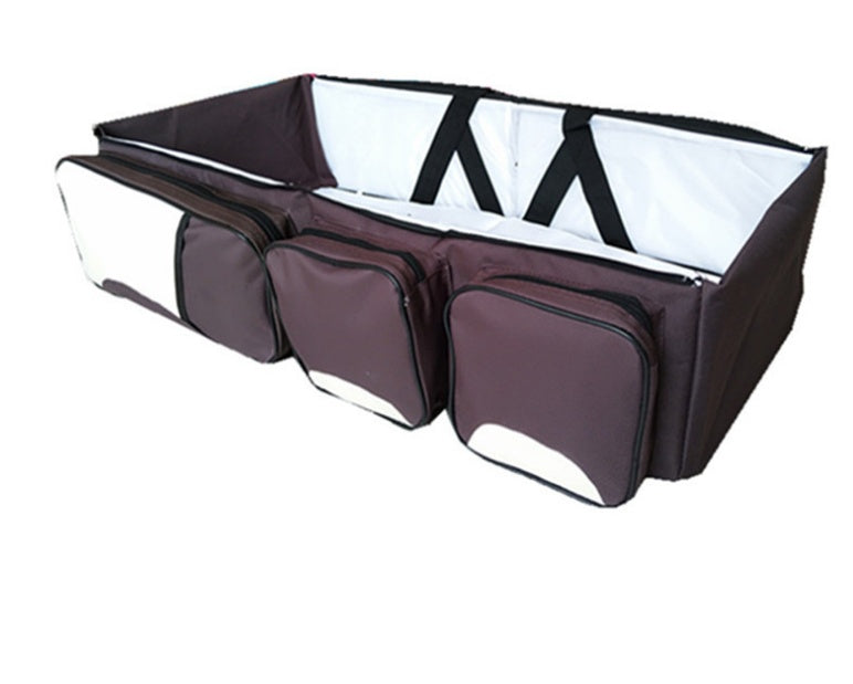 Folding sleeping basket for baby