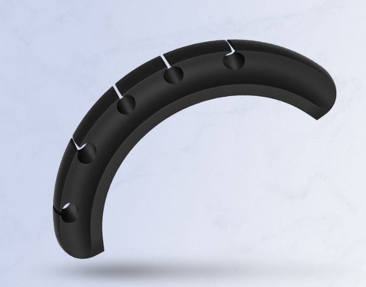 Storage cable clamp silicone