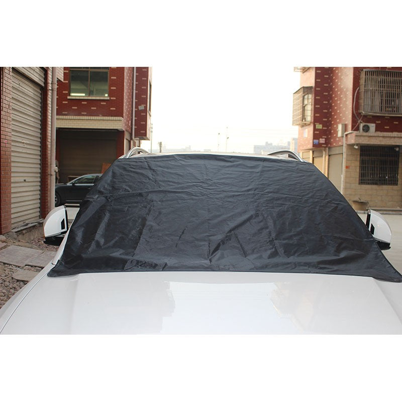 Magnetic windshield cover for cars