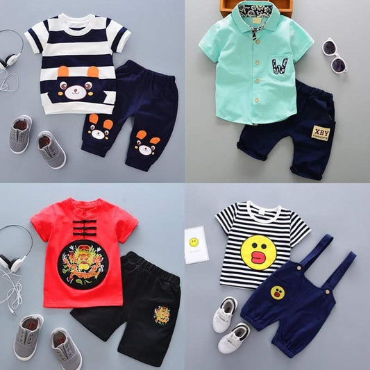 Baby boy summer clothing set