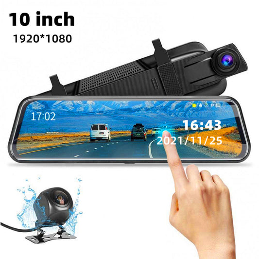 Dashcam for cars front and back