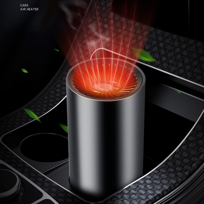 Car heater with defrosting