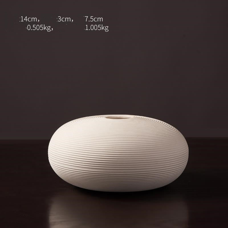 Beatiful white vases