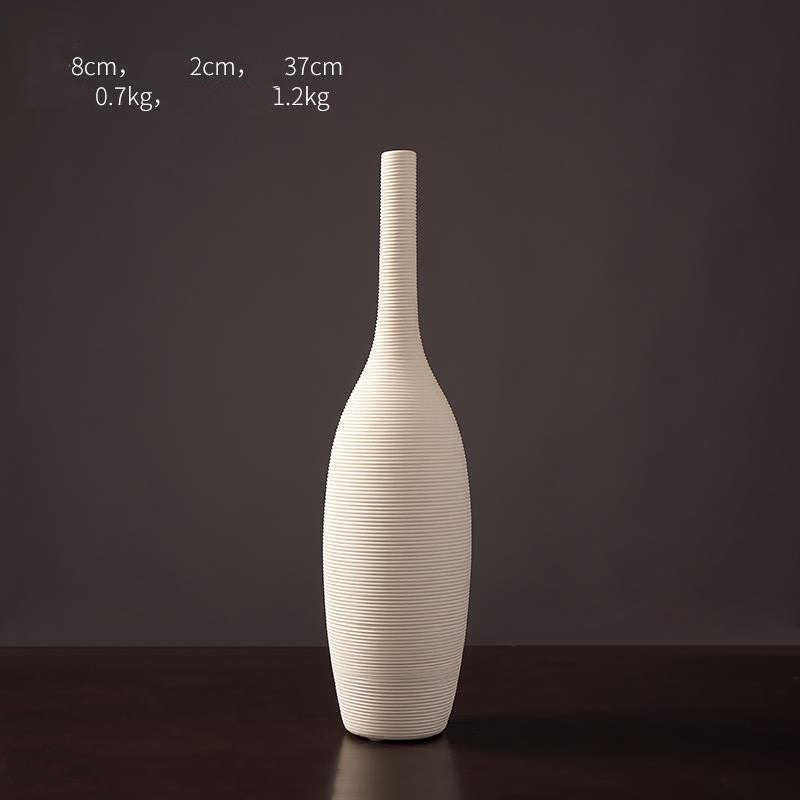Beatiful white vases