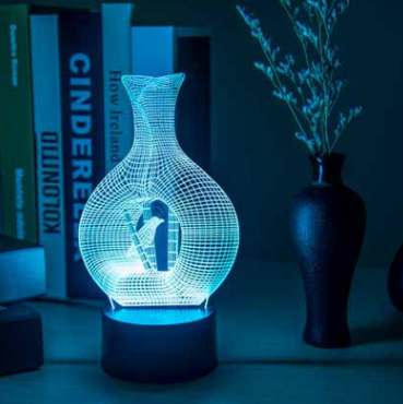 Creative 3D night light