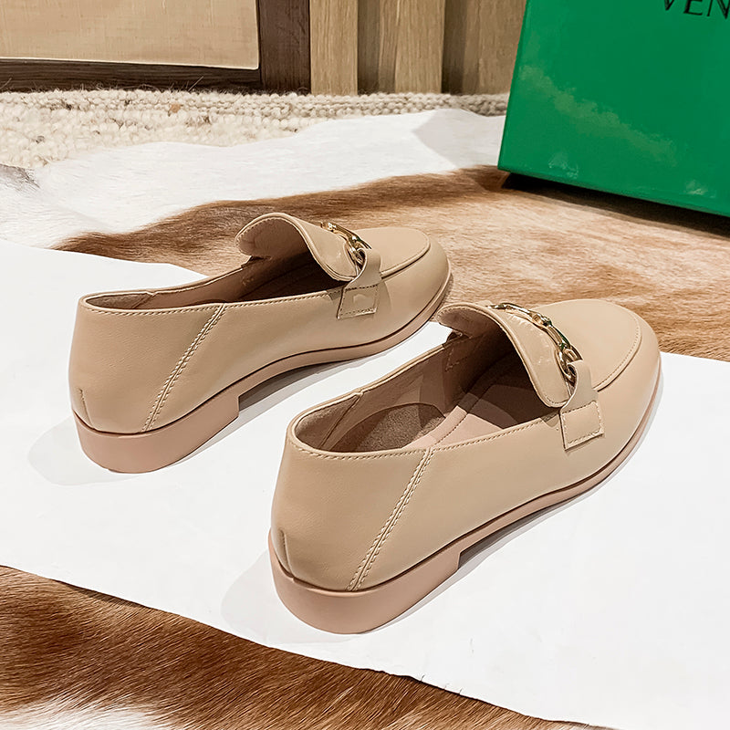 Women's leather shoes