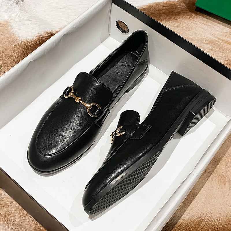 Women's leather shoes