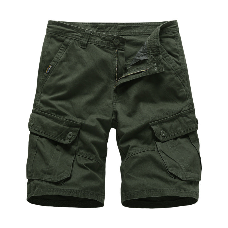 New Men's Cropped Pants Men's Beach Pants Summer Shorts