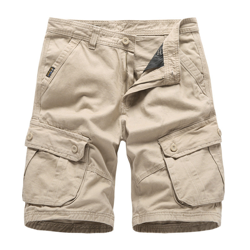 New Men's Cropped Pants Men's Beach Pants Summer Shorts
