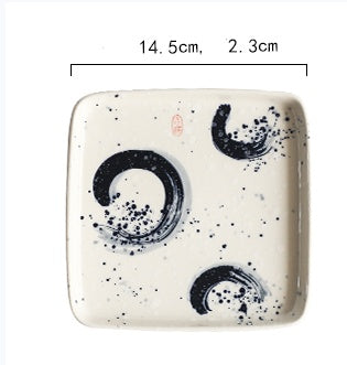 Japanese retro cuisine set